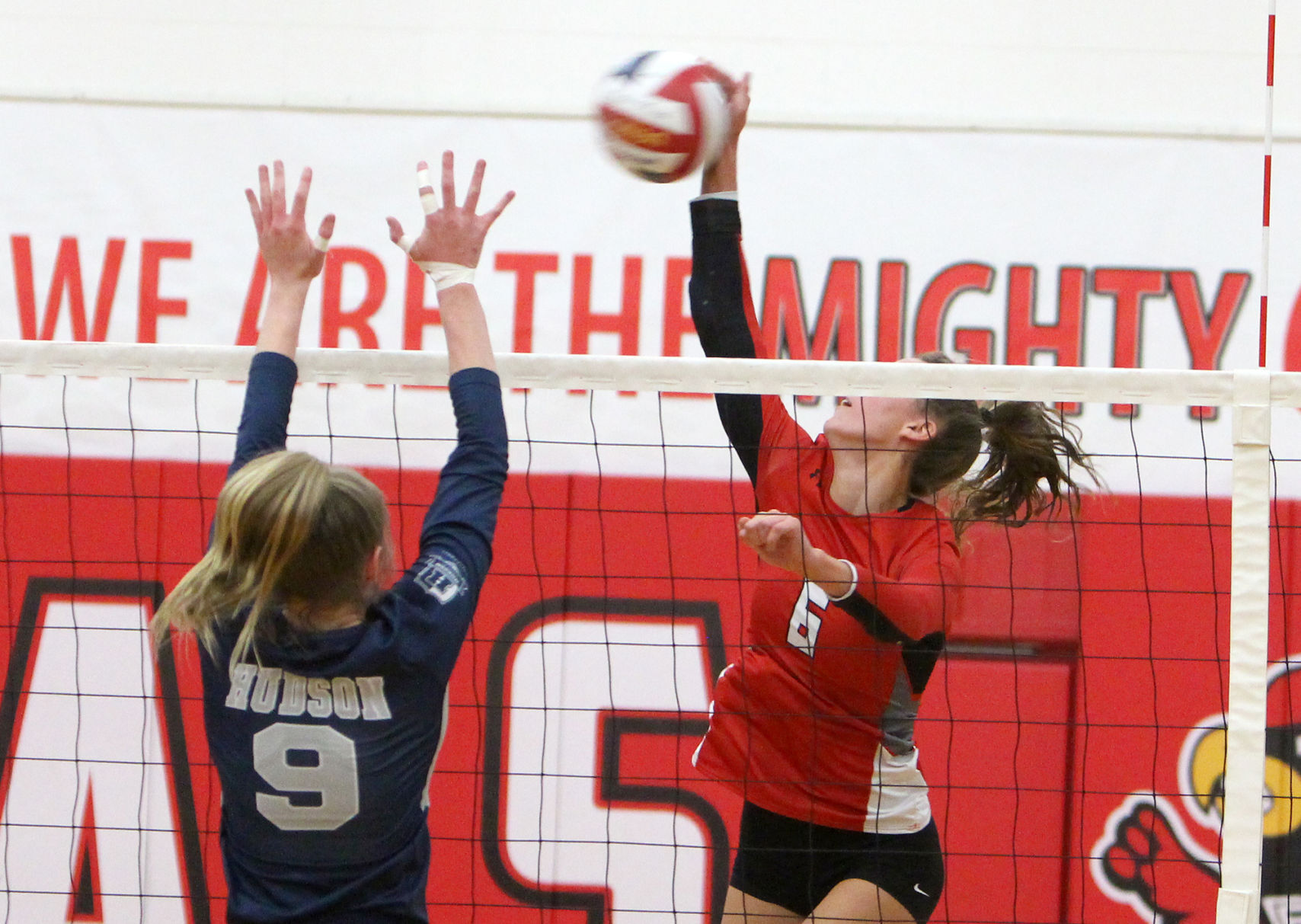 Hudson at Chi-Hi volleyball 10-23-21